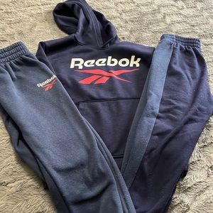 Reebok boys size 5.  Hoodie and two pairs of pants